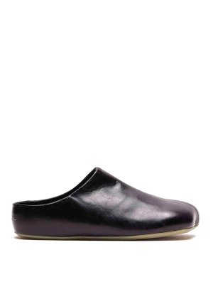 MM6 MAISON MARGIELA: sabot - Muli neri