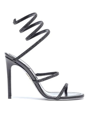 RENE CAOVILLA: court shoes - Black Cleo Pump Sandals