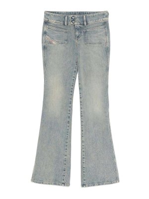 DIESEL: flared jeans - Jeans
