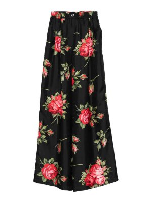 DOLCE & GABBANA: Pantalones casual - Pantalón Casual - Negro