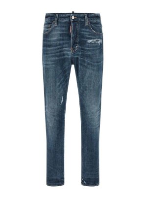 DSQUARED2: straight leg jeans - Jeans