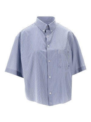 Maison Margiela: Hemden - Hemd - Grün