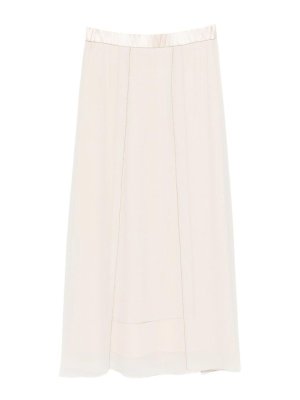 PESERICO: Faldas largas - Falda Larga - Beis