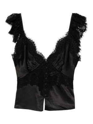 Self Portrait: Suéteres con cuello pico - Suéter Con Cuello De Pico - Negro