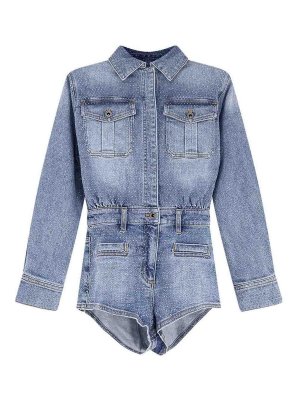 Self Portrait: Chaquetas casual - Chaqueta Casual - Azul