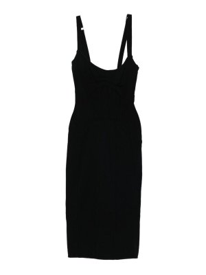 The Attico: Vestidos media pierna - Vestido Midi - Negro