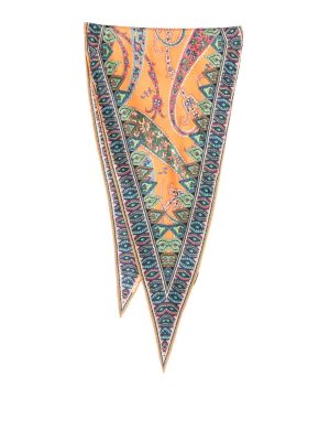 ETRO: scarves - Patterned Silk Scarf