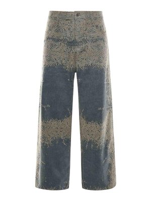 AMIRI: jeans dritti, a sigaretta - Jeans larghi bandana