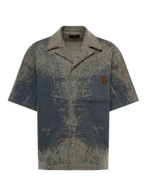 AMIRI: シャツ - シャツ - ミディアムウォッシュ