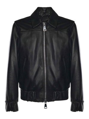 GIULIANO GALIANO: giacche in pelle - Giacca in pelle Nappa Go Hard