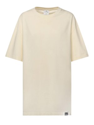 Courreges: T-shirts - T-Shirt - Weiß