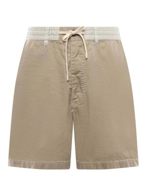 DSQUARED2: pantaloni shorts - Pantaloncini in twill di cotone