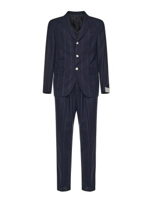 ELEVENTY: completi da cerimonia - Abito gessato monopetto