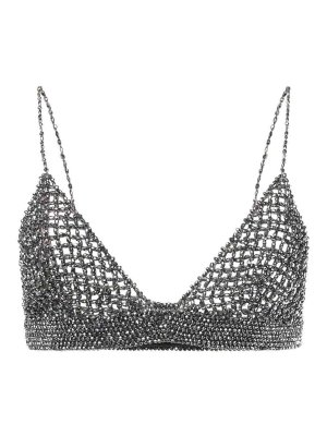 GOLDEN GOOSE: トップス＆タンクトップ - トップ/タンクトップ - 銀