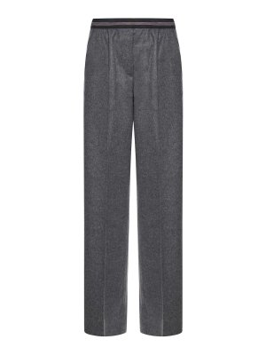 MIU MIU: casual trousers - Velour Trousers