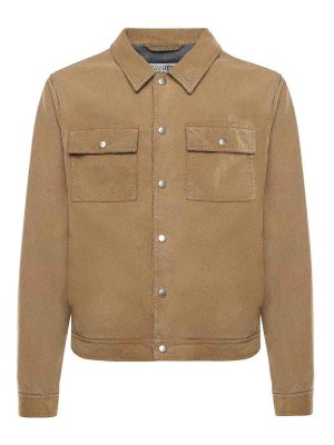 MM6 MAISON MARGIELA: denim jacket - Denim Trucker Jacket