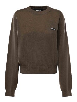 ROTATE Birger Christensen: crew necks - Logo Sweater
