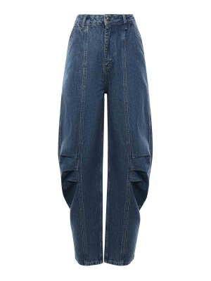 ROTATE Birger Christensen: Casual Hosen - Casual Hose - Jeansblau