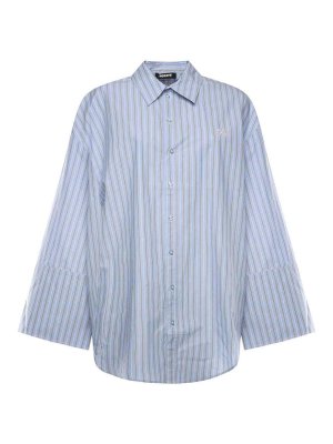 ROTATE Birger Christensen: シャツ - シャツ - ブルー