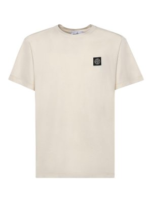 STONE ISLAND: Camisetas - Camiseta - Blanco