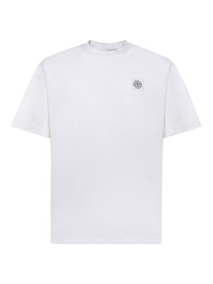 STONE ISLAND: Camisetas - Camiseta - Blanco