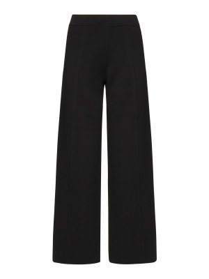 Max Mara: カジュアルトラウザー - カジュアルパンツ - 黒