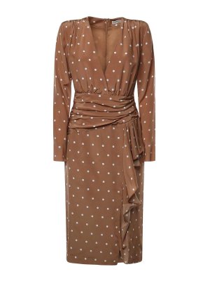 ALESSANDRA RICH: Vestidos media pierna - Vestido Midi - Blanco