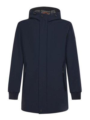 HESKIMO: parkas - Hooded Parka With Logo