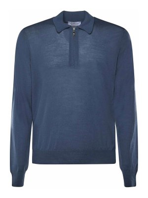 GIULIANO GALIANO: Polos - Polo - Azul Oscuro