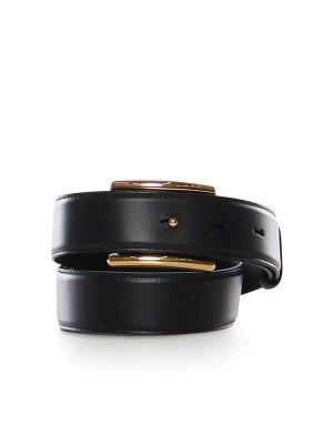 Alaïa: belts - Curve Leather Belt