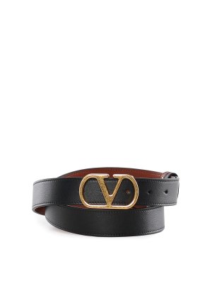 VALENTINO GARAVANI: Ceintures - Ceinture - Camel