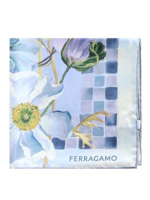 FERRAGAMO: Bufandas y pañuelos - Bufanda - Azul