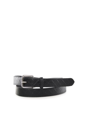 BOTTEGA VENETA: belts - Intrecciato Stamp Belt
