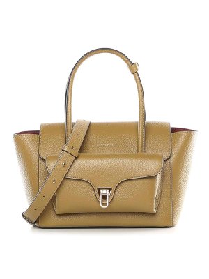 COCCINELLE: shopper - Borsa media in pelle Double Beat