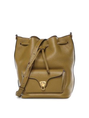 COCCINELLE: shopper - Borsa media in pelle Beat Generation