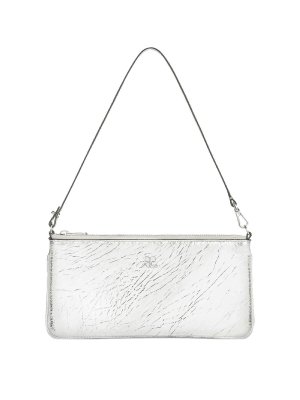 Courreges: Handtaschen - Shopper - Weiß