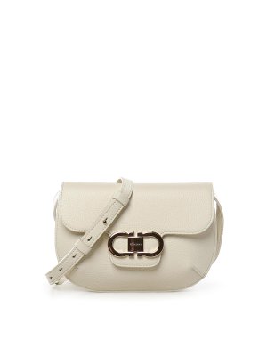 FERRAGAMO: pochette - Mini Borsa Gancini Doppia
