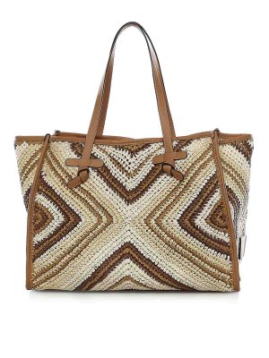 GIANNI CHIARINI: Handtaschen - Shopper - Braun