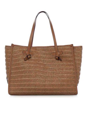 GIANNI CHIARINI: Handtaschen - Shopper - Braun