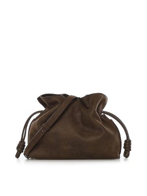 LOEWE: クラッチバッグ - クラッチバッグ - ダークグリーン