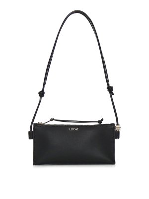 LOEWE: クラッチバッグ - クラッチバッグ - 黒