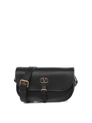 VALENTINO GARAVANI: shoulder bags - Antibes Leather Shoulder Bag