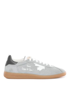 DSQUARED2: trainers - Rebels Suede Sneakers