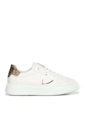 PHILIPPE MODEL: trainers - Temple Leather Sneaker