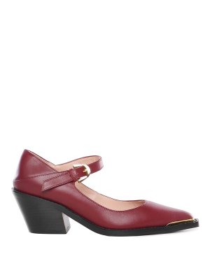COCCINELLE: court shoes - Leather Pumps