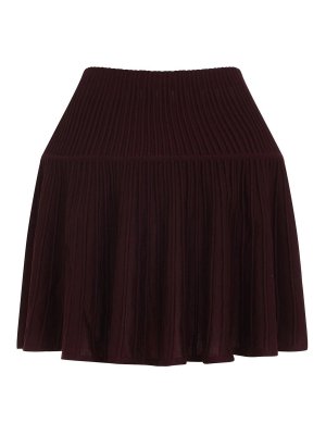 Alaïa: Miniröcke - Minirock - Bordeaux