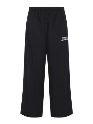 BALENCIAGA: tracksuit bottoms - Cotton Track Pants
