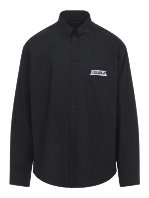 BALENCIAGA: shirts - Ls Large Fit Shirt