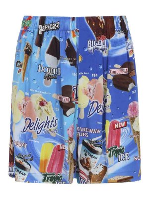 BALENCIAGA: Trousers Shorts - Pyjama Shorts