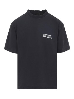 BALENCIAGA: t-shirts - Medium Fit T-Shirt